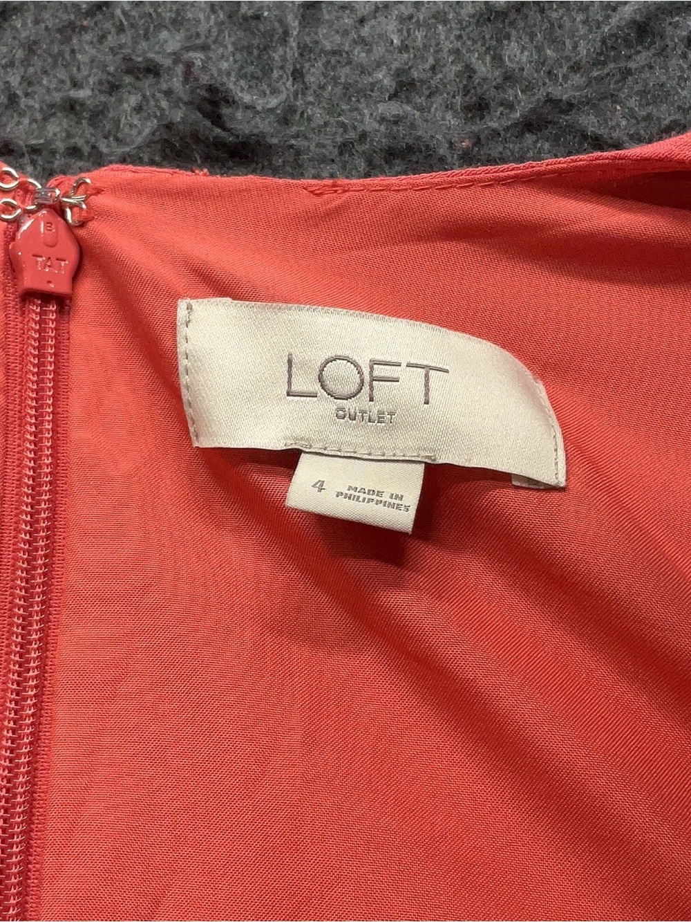 LOFT Outlet Ruffle Wrap Cocktail Dress - Picture 6 of 6